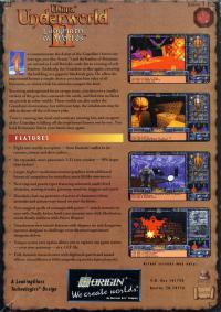 DOS - Ultima Underworld II Labyrinth of Worlds Box Art Back