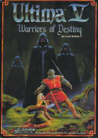 DOS - Ultima V Warriors of Destiny Box Art Front