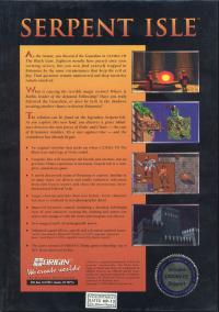 DOS - Ultima VII Part Two Serpent Isle Box Art Back