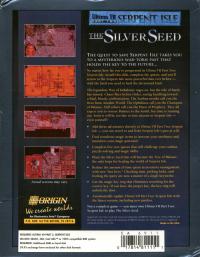 DOS - Ultima VII Part Two The Silver Seed Box Art Back
