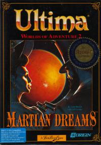 DOS - Ultima Worlds of Adventure 2 Martian Dreams Box Art Front