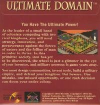 DOS - Ultimate Domain Box Art Back