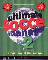 DOS - Ultimate Soccer Manager 2 Box Art Front