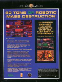 DOS - Ultrabots Box Art Back