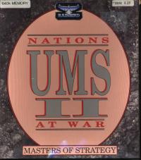 DOS - UMS II Nations at War Box Art Front