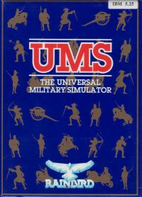 DOS - UMS The Universal Military Simulator Box Art Front