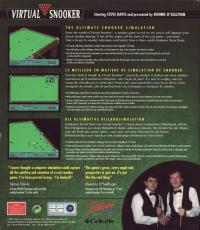 DOS - Virtual Snooker Box Art Back
