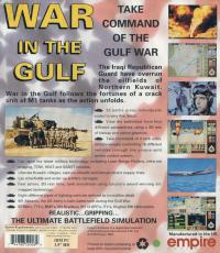 DOS - War in the Gulf Box Art Back