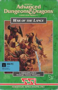 DOS - War of the Lance Box Art Front