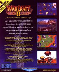 DOS - Warcraft II Tides of Darkness Box Art Back