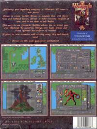 DOS - Warlords II Scenario Builder Box Art Back