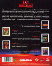 DOS - Westwood 10th Anniversary Box Art Back