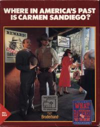 DOS - Where in America's Past is Carmen Sandiego Box Art Front