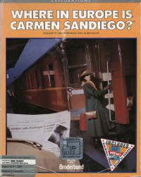 DOS - Where in Europe is Carmen Sandiego Box Art Front