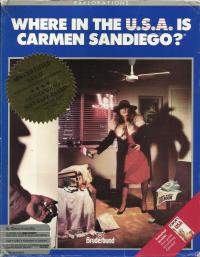 DOS - Where in the USA Is Carmen Sandiego Box Art Front
