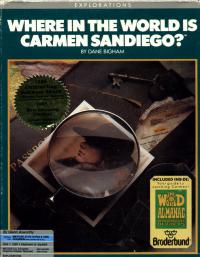 DOS - Where in the World Is Carmen Sandiego Box Art Front