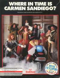 DOS - Where in Time Is Carmen Sandiego Box Art Front