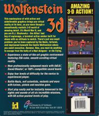 DOS - Wolfenstein 3D Box Art Back