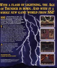 DOS - World of Aden Thunderscape Box Art Back
