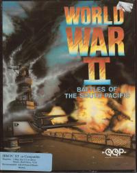 DOS - World War II Battles of the South Pacific Box Art Front