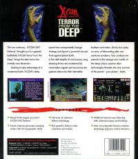 DOS - X COM Terror from the Deep Box Art Back
