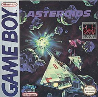 Game Boy - Asteroids Box Art Front