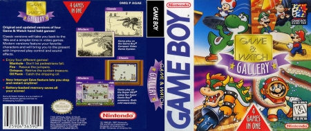 Game Boy - Game and Watch Gallery Box Art