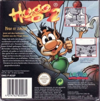 Game Boy - Hugo 2 Box Art Back