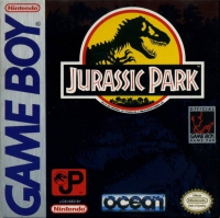 Game Boy - Jurassic Park Box Art Front