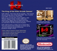 Game Boy - Killer Instinct Box Art Back