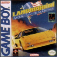 Game Boy - Lamborghini American Challenge Box Art Front
