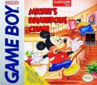 Game Boy - Mickey's Dangerous Chase Box Art Front