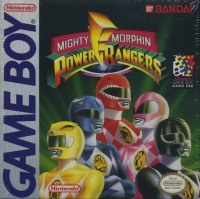 Game Boy - Mighty Morphin Power Rangers Box Art Front