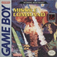 Game Boy - Missile Command Box Art Front