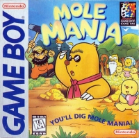 Game Boy - Mole Mania Box Art Front