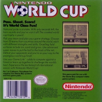 Game Boy - Nintendo World Cup Box Art Back