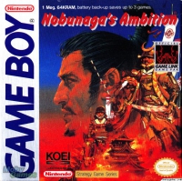 Game Boy - Nobunaga's Ambition Box Art Front