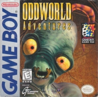 Game Boy - Oddworld Adventures Box Art Front