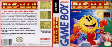Game Boy - Pac Man Box Art