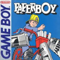 Game Boy - Paperboy Box Art Front