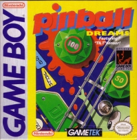 Game Boy - Pinball Dreams Box Art Front