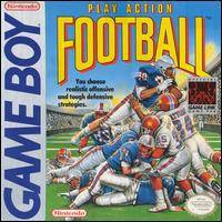 Game Boy - Play Action Football Box Art Front