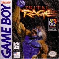 Game Boy - Primal Rage Box Art Front