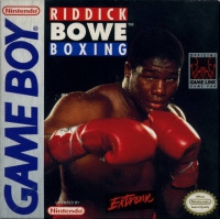 Game Boy - Riddick Bowe Boxing Box Art Front