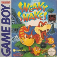 Game Boy - Sneaky Snakes Box Art Front