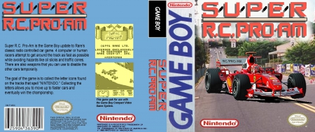 Game Boy - Super RC Pro Am Box Art