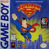 Game Boy - Superman Box Art Front