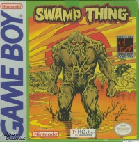 Game Boy - Swamp Thing Box Art Front