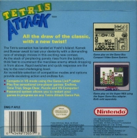 Game Boy - Tetris Attack Box Art Back