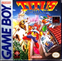 Game Boy - Titus the Fox Box Art Front